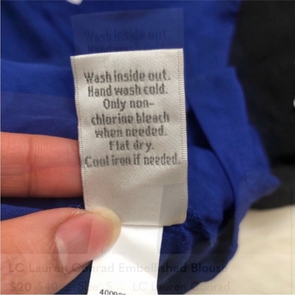 LC Lauren Conrad Embellished Blouse - Picture 4 of 5